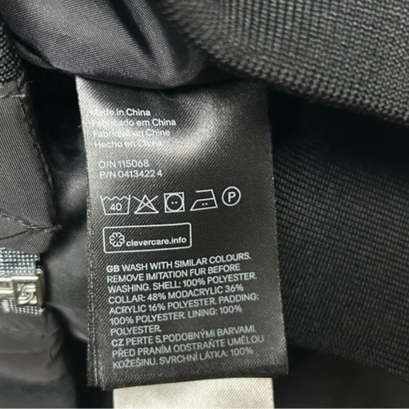 H&M Black Bomber Jacket 4 - Picture 4 of 4